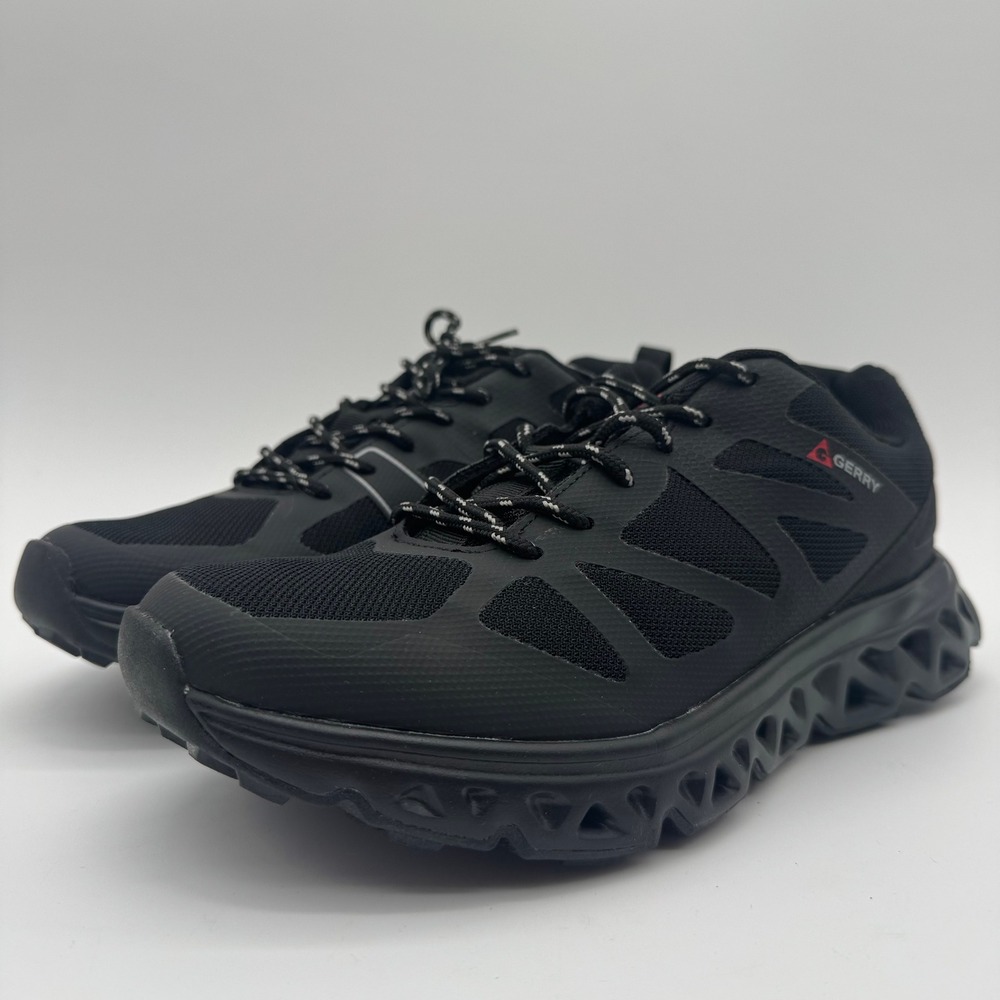Gerry Men's Size 9.5 Black Speed Trail Running Hiking Shoes Sneakers